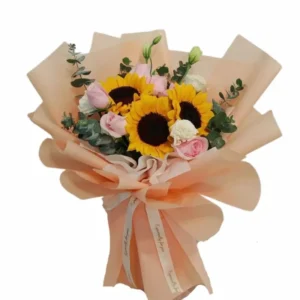 Girasol en ramo
