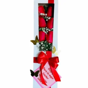 Cajas en rosas