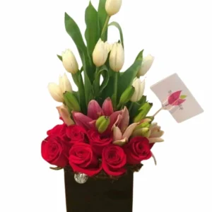 Box Tulipanes y Lirio