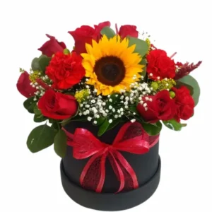rosas girasoles
